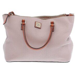 Dooney & Bourke Tan Leather Satchel